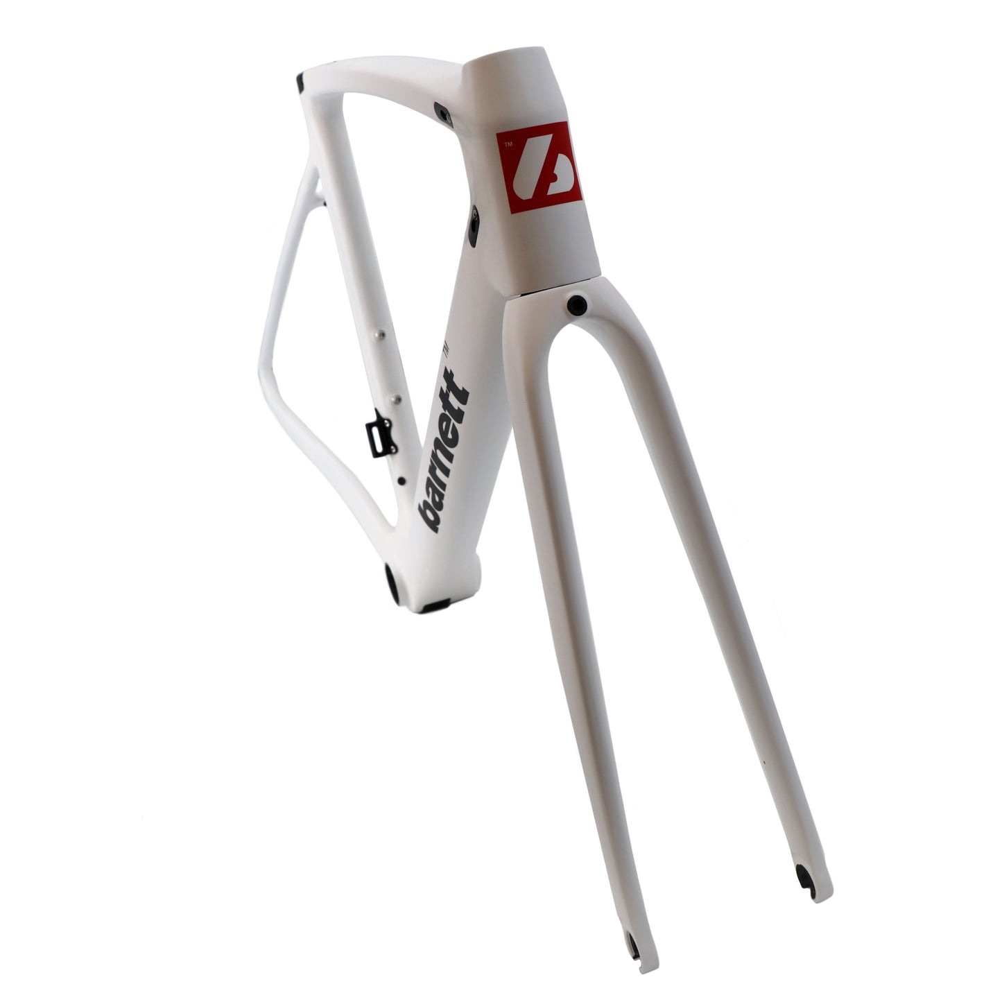 Cadre de vélo en carbone BRC-01, blanc, noir