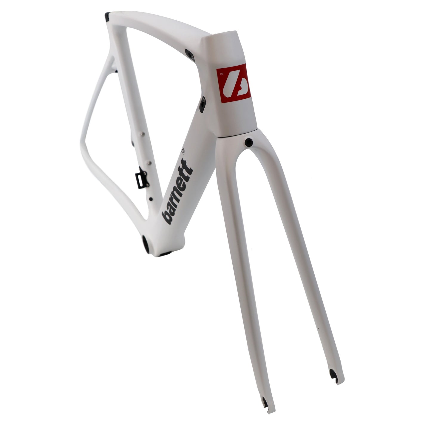 Cadre de vélo en carbone BRC-01, blanc, noir