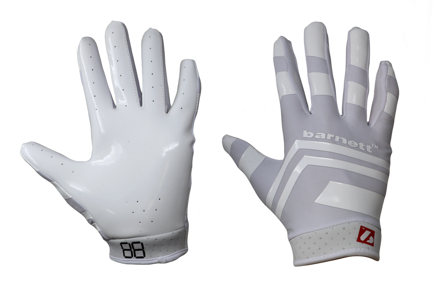 FRG-03 Junior receiver football gloves, White