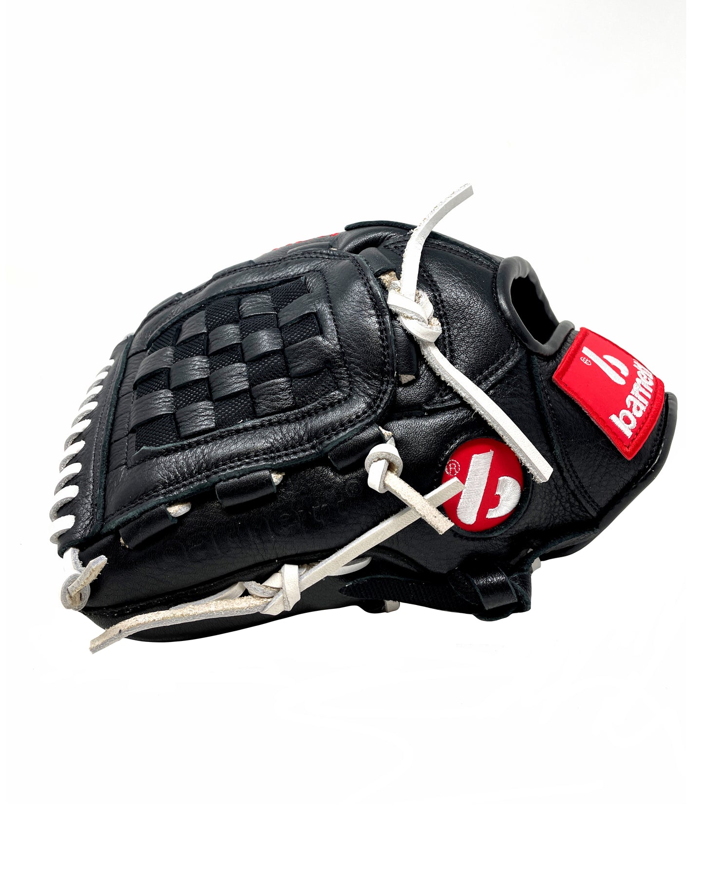 GL-120 Gant de baseball de compétition, cuir véritable, champ extérieur 12 Noir
