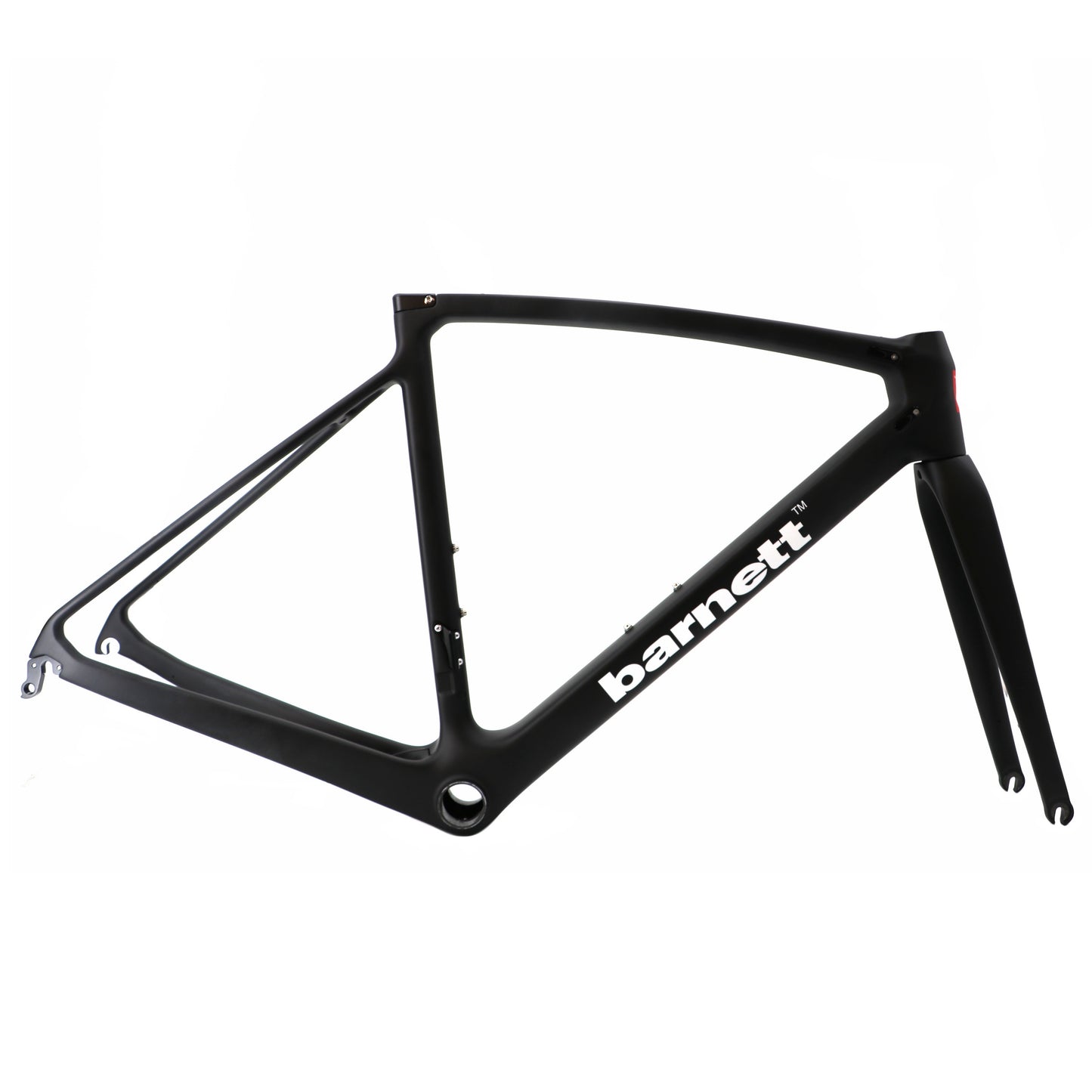 Cadre de vélo en carbone BRC-01, blanc, noir