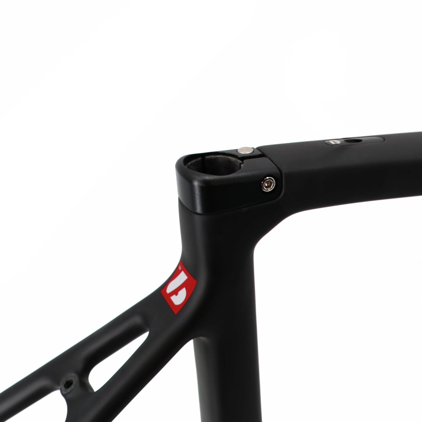 Cadre de vélo en carbone BRC-01, blanc, noir