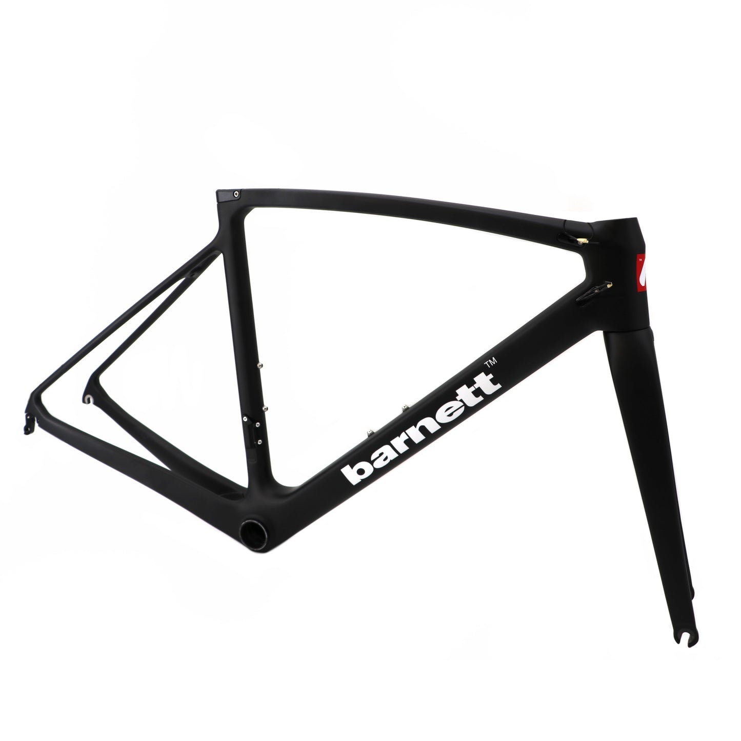 Cadre de vélo en carbone BRC-01, blanc, noir