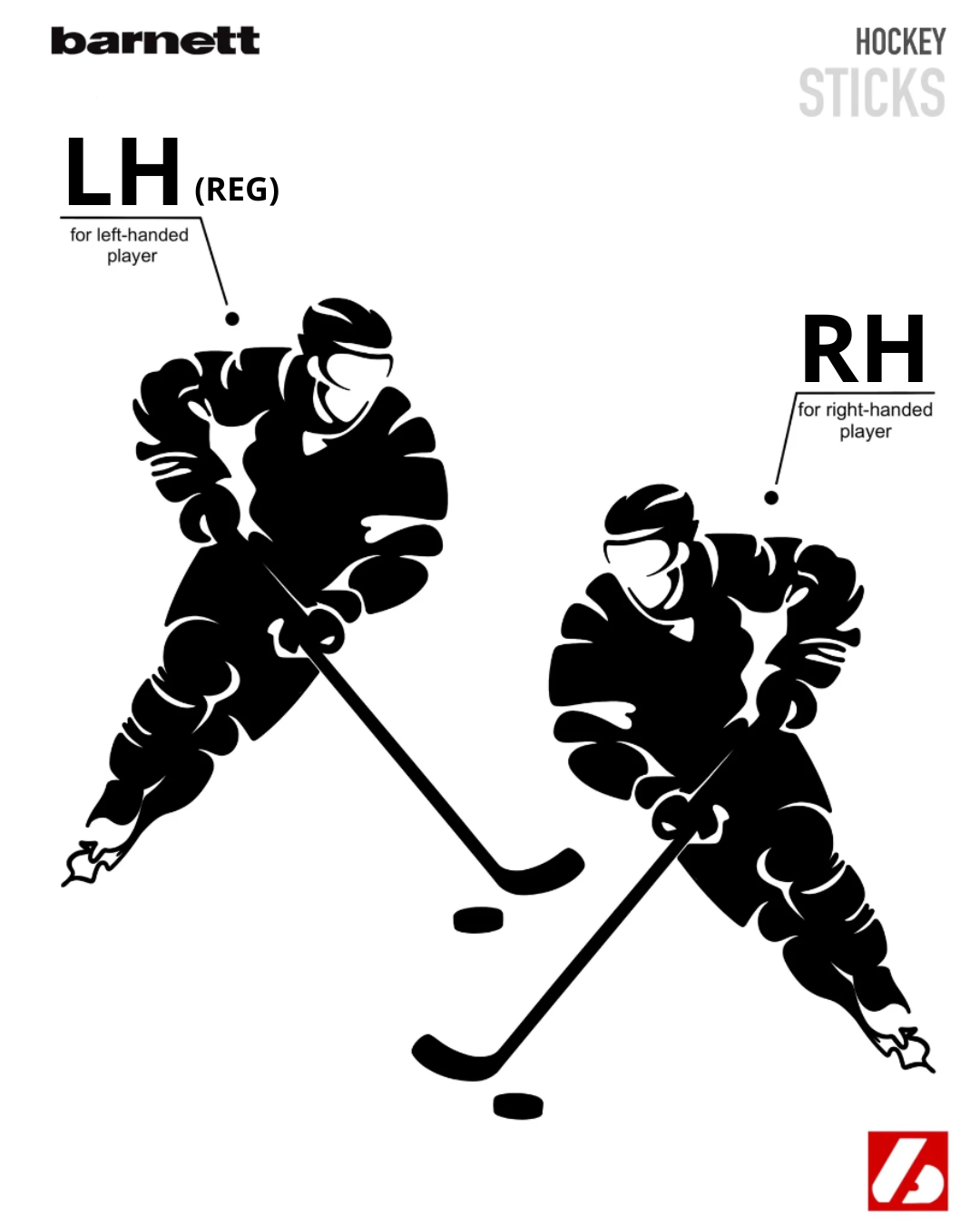 Bâton de hockey en carbone HS-Junior