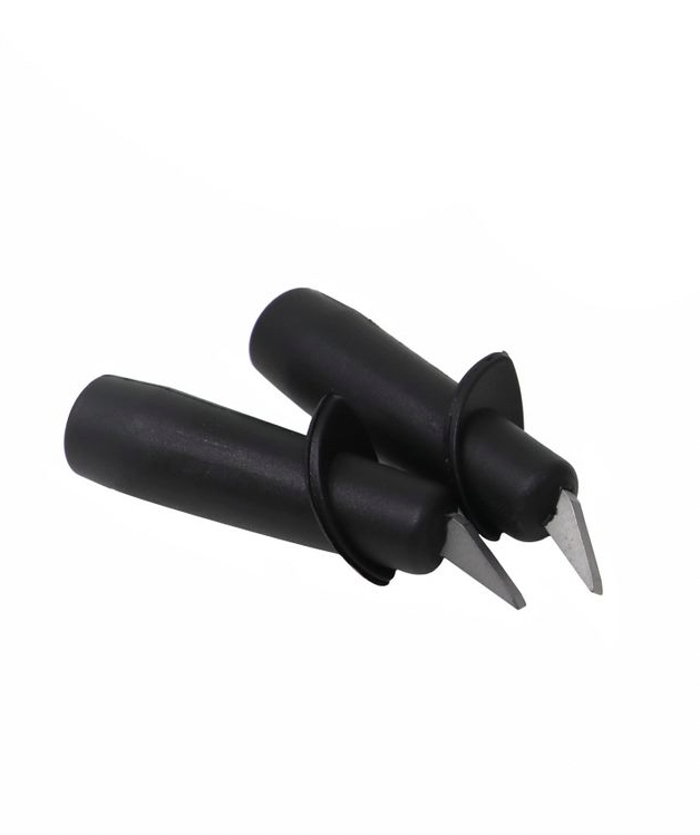 XC-09 Bâtons de ski en carbone pour ski nordique et roller, blanc