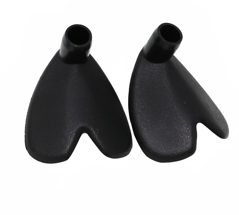 XC-09 Bâtons de ski en carbone pour ski nordique et roller, blanc