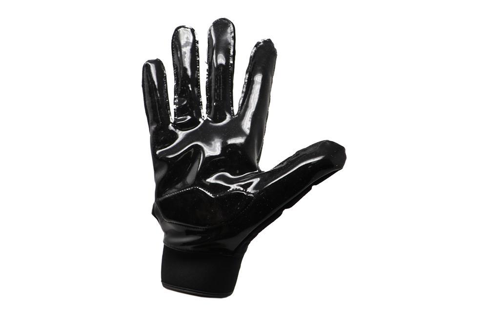 FKG-03 Gants de football linebacker de haut niveau, LB, RB, TE, Noir