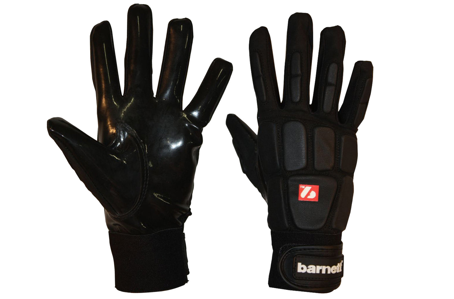 FKG-03 Gants de football linebacker de haut niveau, LB, RB, TE, Noir