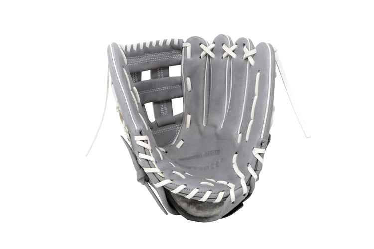 Gant de baseball professionnel FL-130, cuir pleine fleur, champ extérieur, softball, 13'', gris pâle