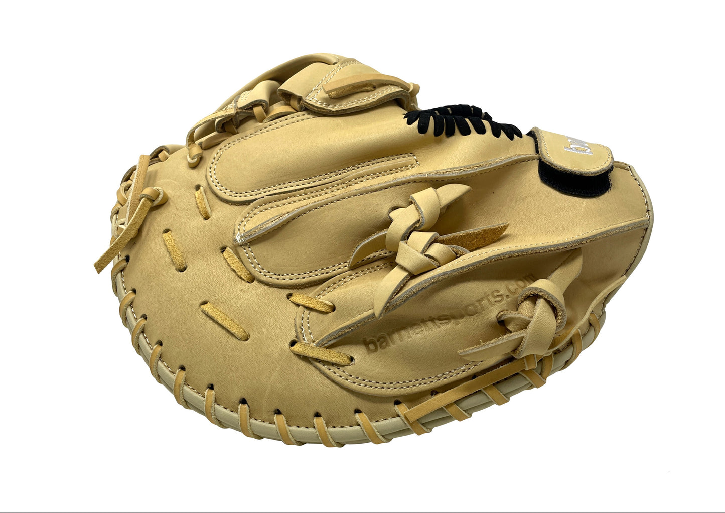 FL-201 Gant de baseball, haute qualité, cuir, receveur, Beige