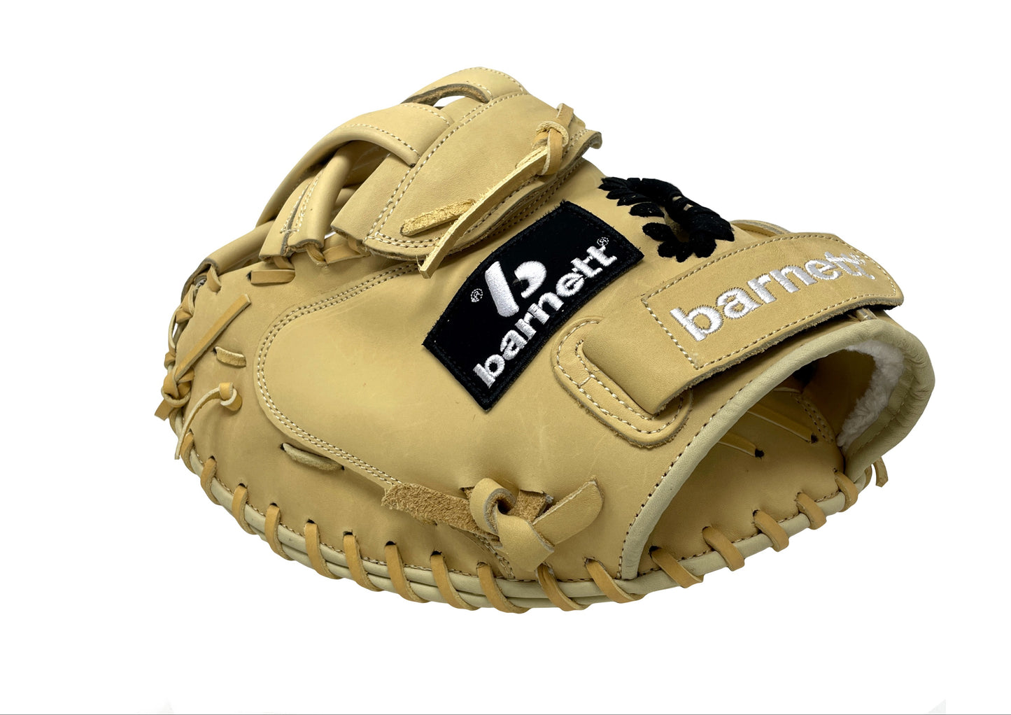 FL-201 Gant de baseball, haute qualité, cuir, receveur, Beige