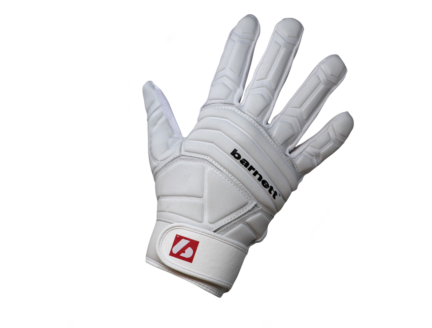 Gants de football FLG-03 Linemen Pro, OL, DL, blanc