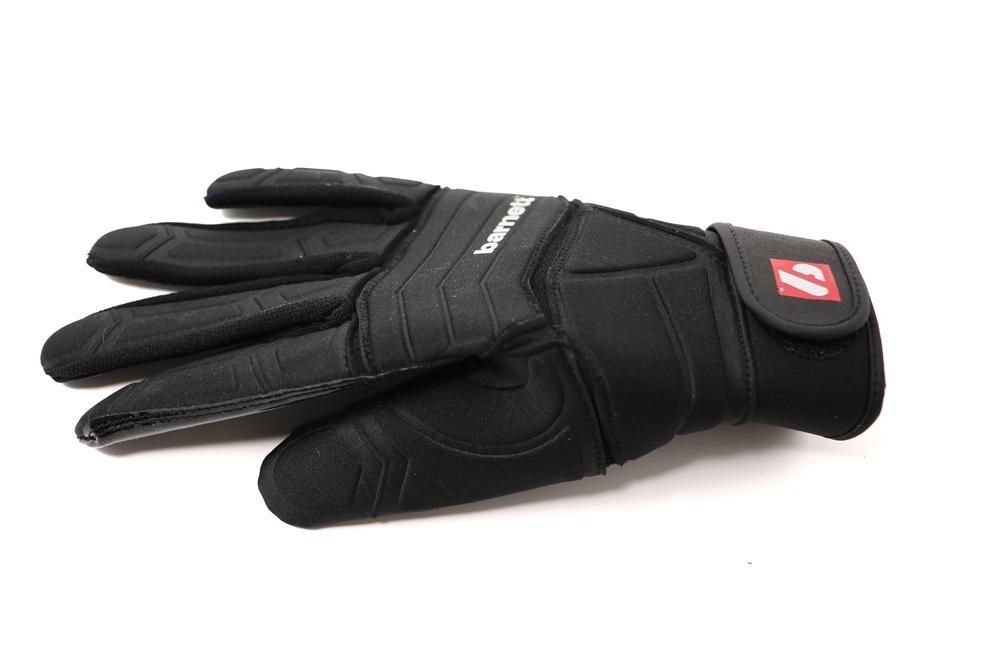 Gants de football FLG-03 Linemen Pro, OL, DL, noir