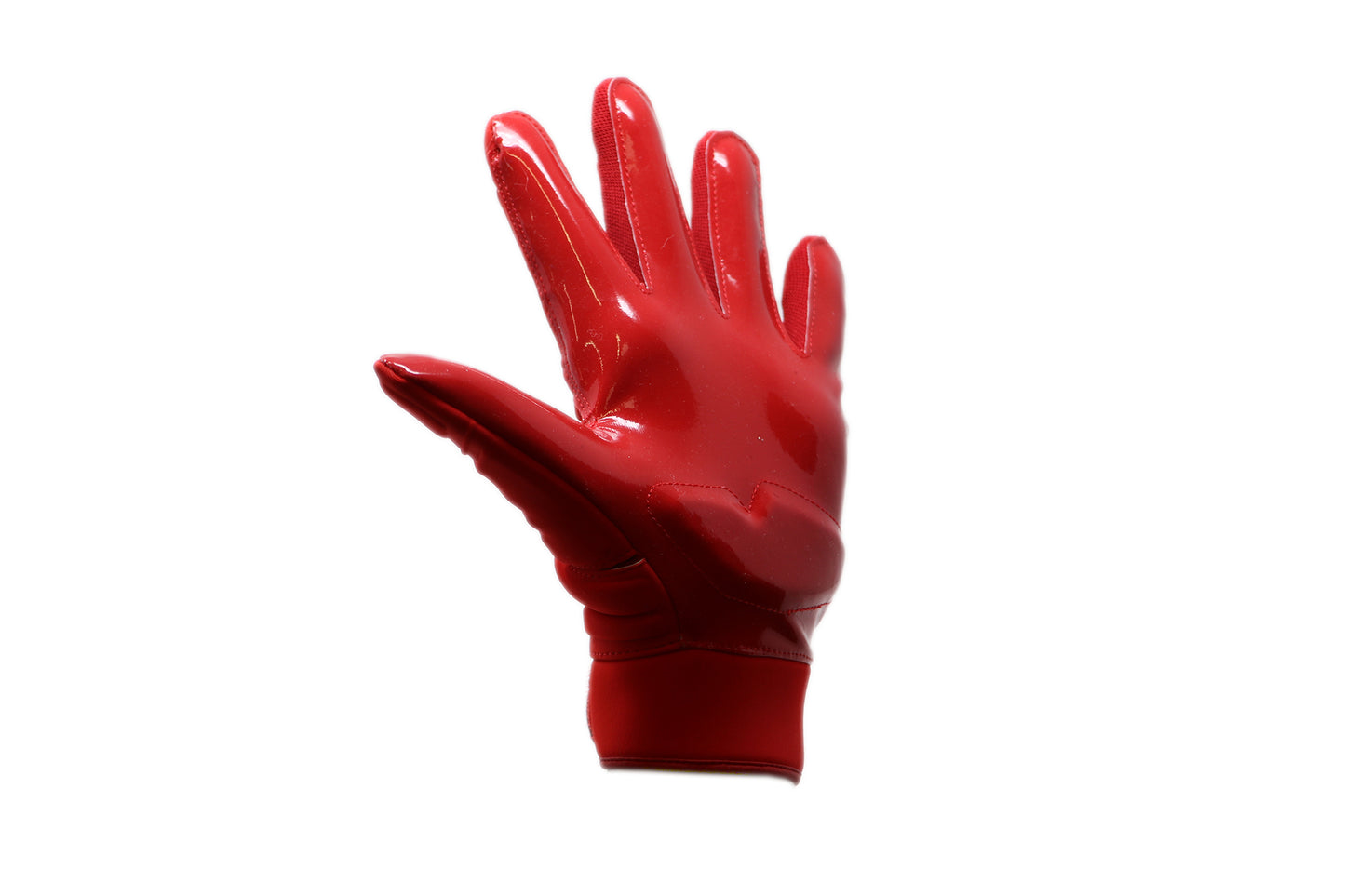 FLG-03 Gants de football professionnels rouges pour monteurs de ligne, OL, DL