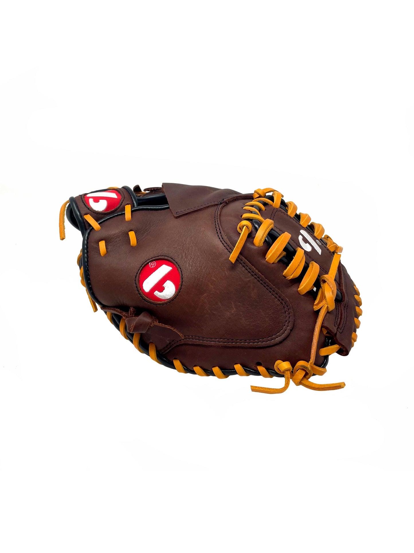 GL-204 Gant de baseball pour receveur adulte marron, cuir, 34