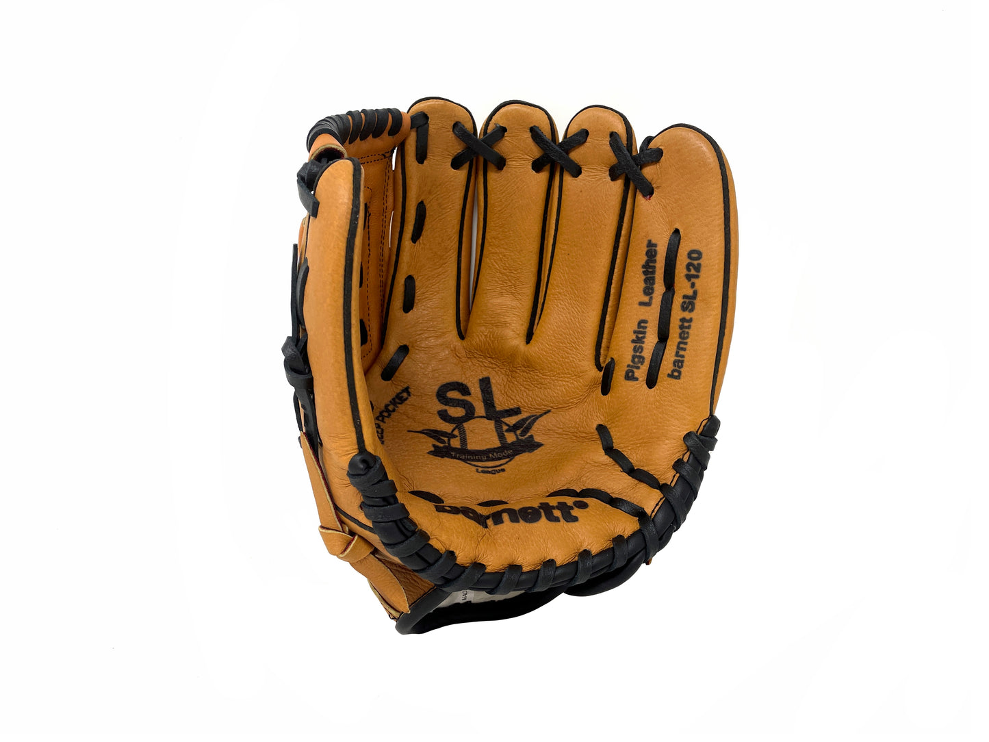 SL-120 Gants de baseball en cuir champ intérieur/extérieur, taille 12, marron