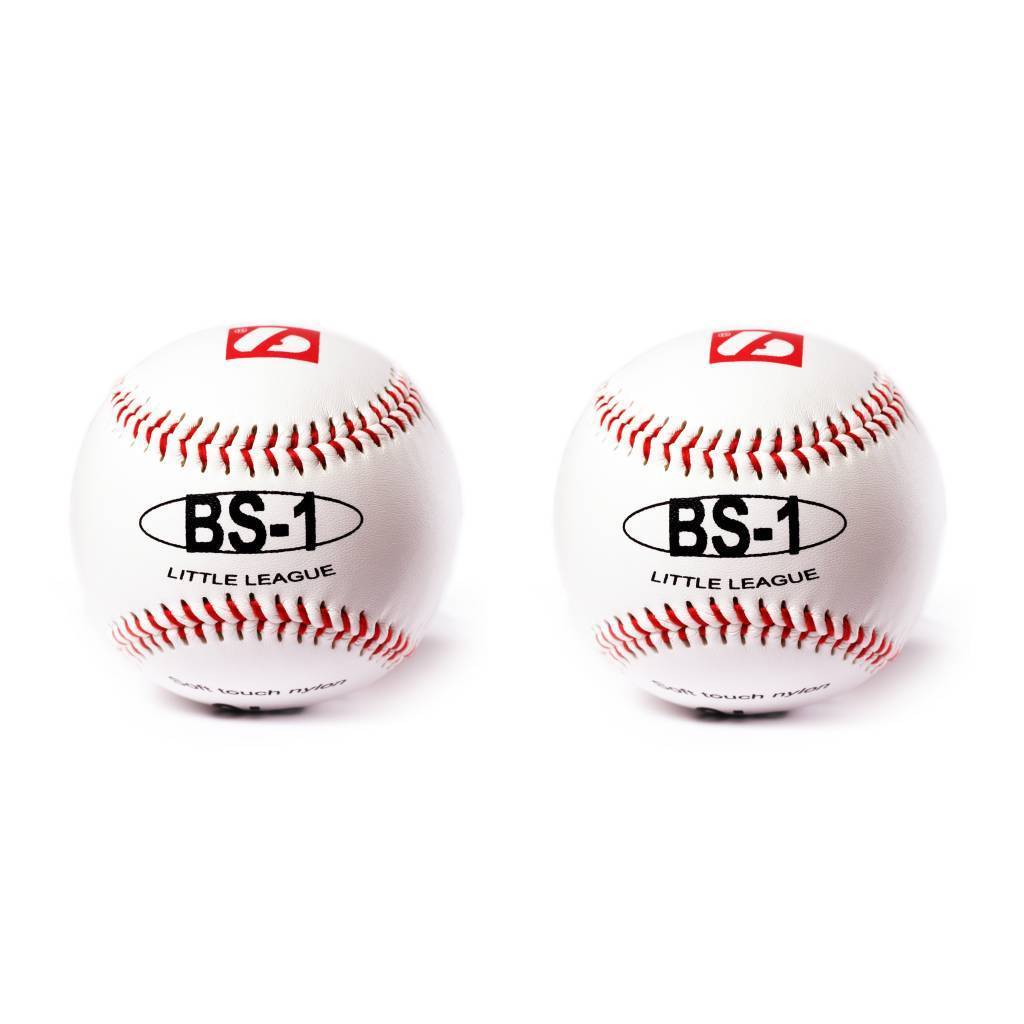 BS-1 Balles de Baseball, Taille 9'', Blanc, 2 morceaux