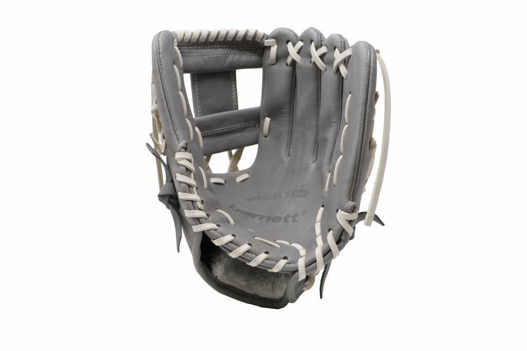 Gant de baseball FL-115, haute qualité, cuir, champ intérieur/extérieur 11, gris clair