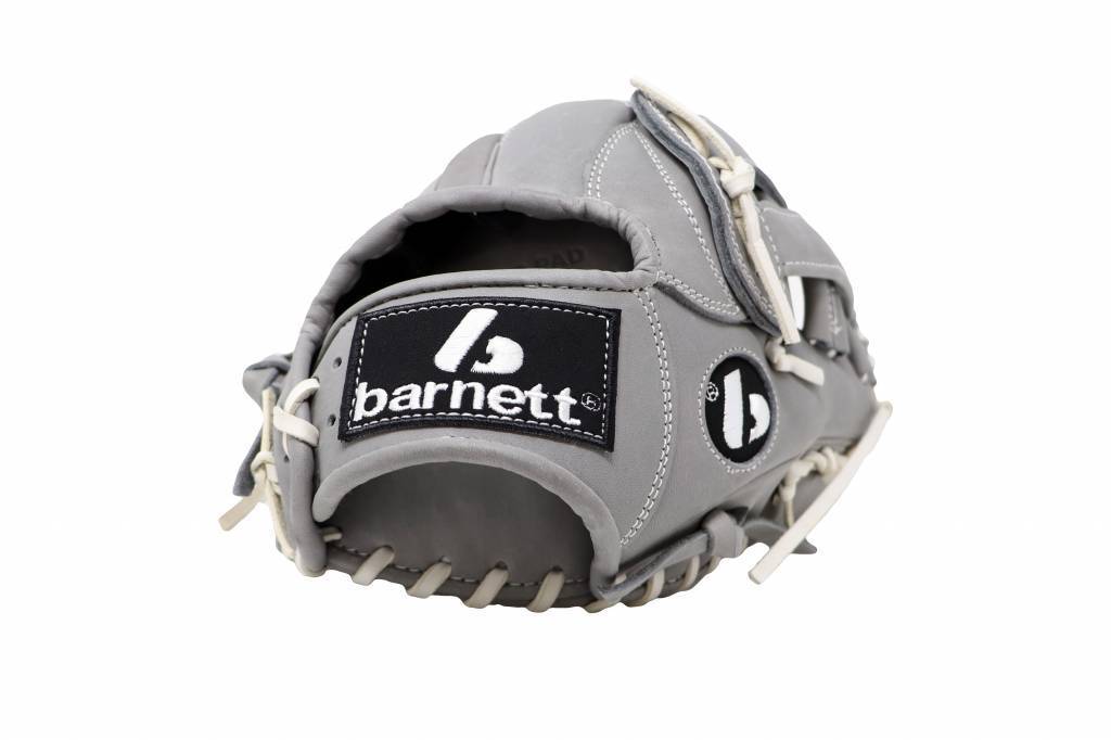 FL-117 gant de baseball et de softball de haute qualité, cuir, champ intérieur / balle rapide 11,7, gris clair