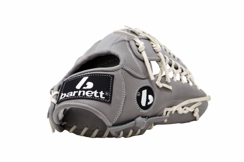FL-127 gant de baseball en cuir de haute qualité, champ intérieur / champ extérieur / lanceur, gris clair
