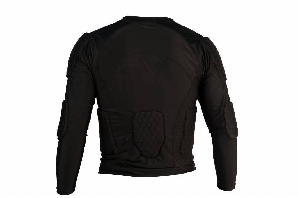 T-shirt de compression FS-08 à manches longues, 5 pièces intégrées, pour le football américain