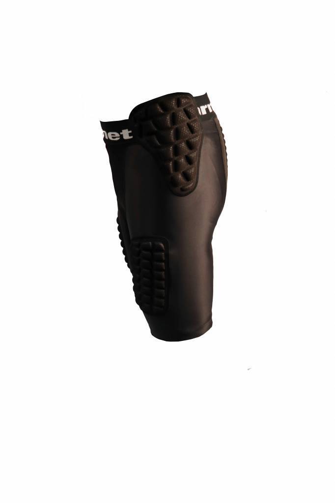 FS-10 Short de compression renforcé, 5 pièces intégrées, pour football américain