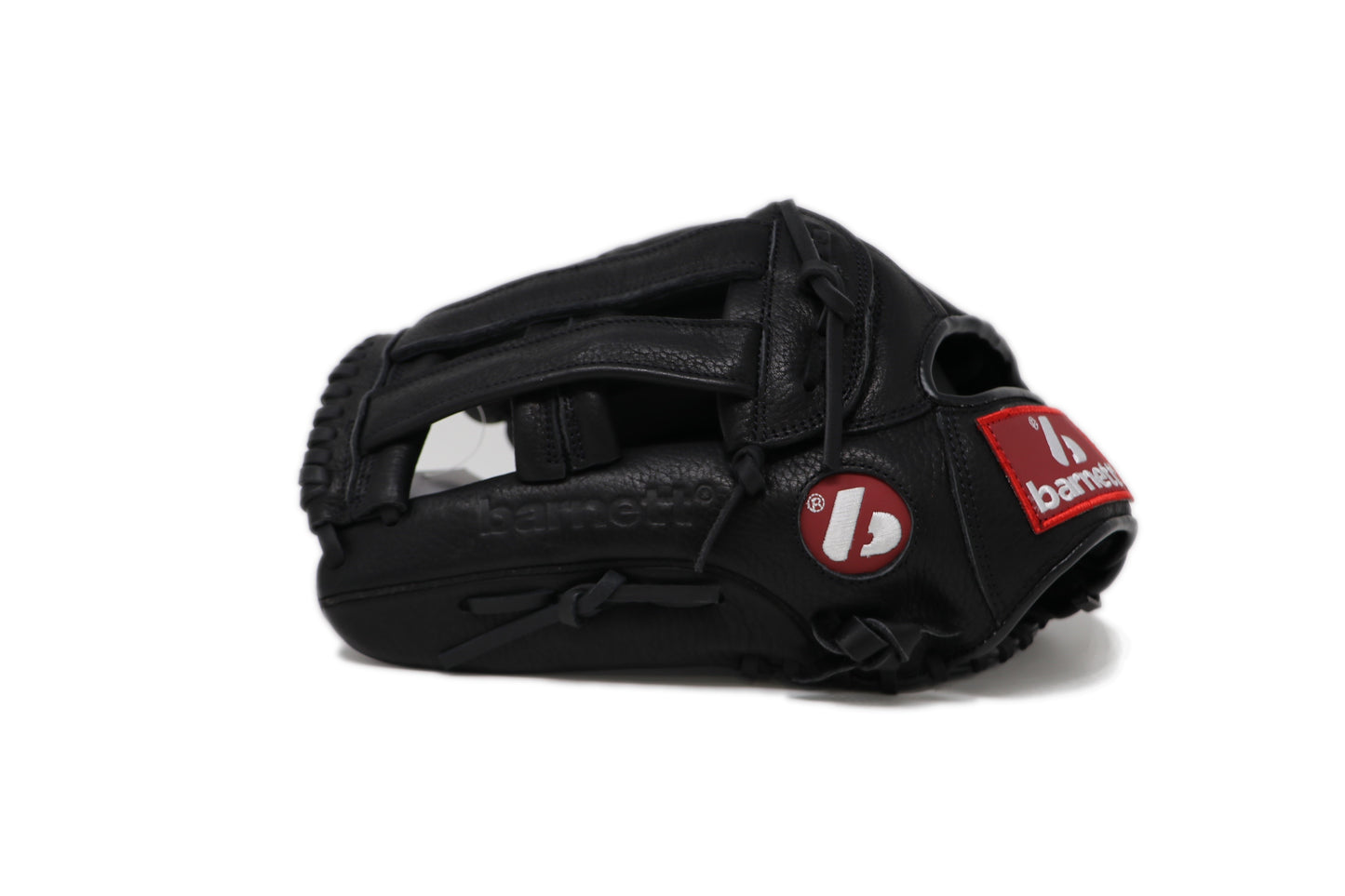 Gant de baseball de compétition GL-127, cuir véritable, champ extérieur 12,7, noir