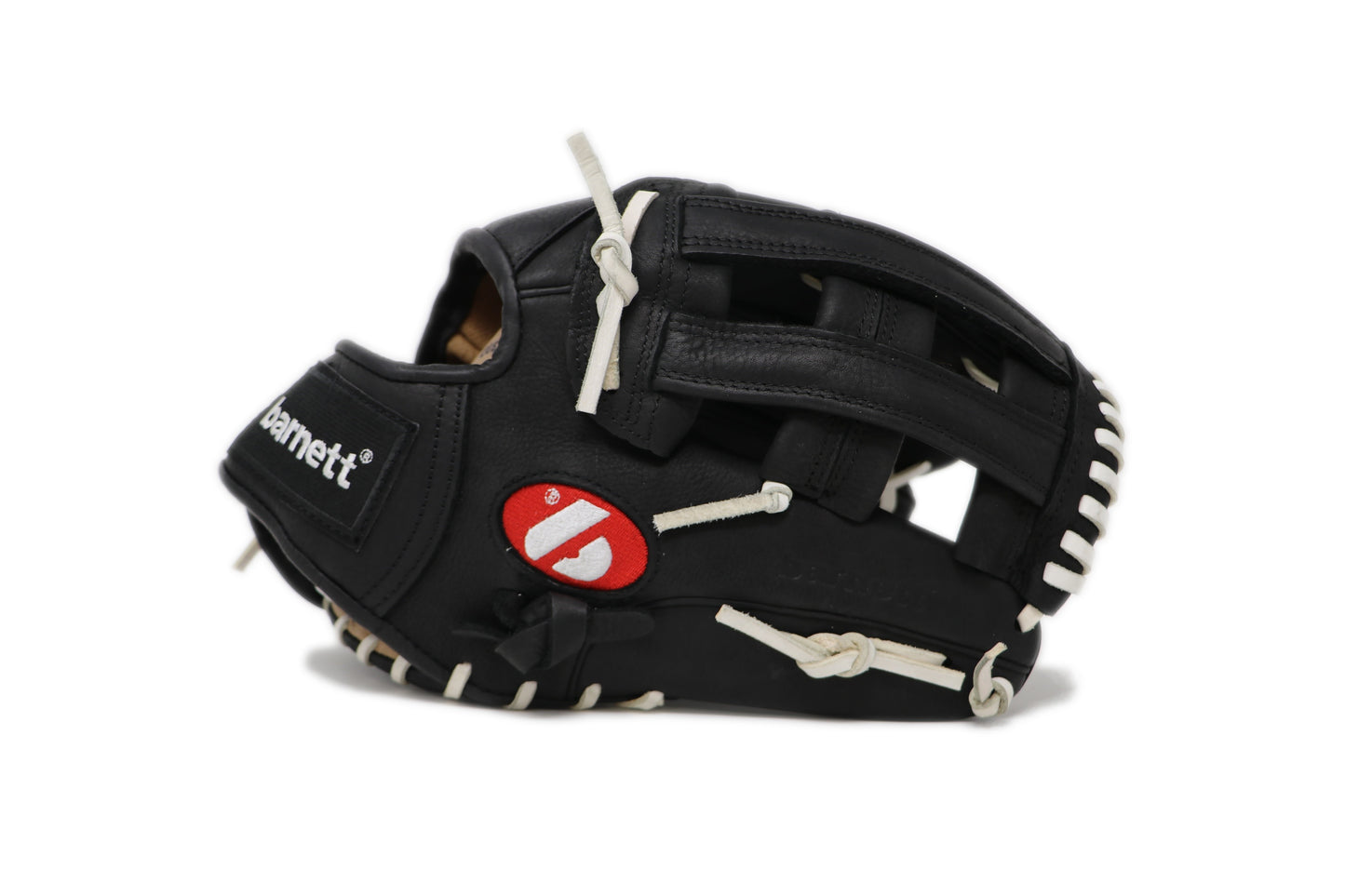 Gant de baseball de compétition GL-127, cuir véritable, champ extérieur 12,7, noir