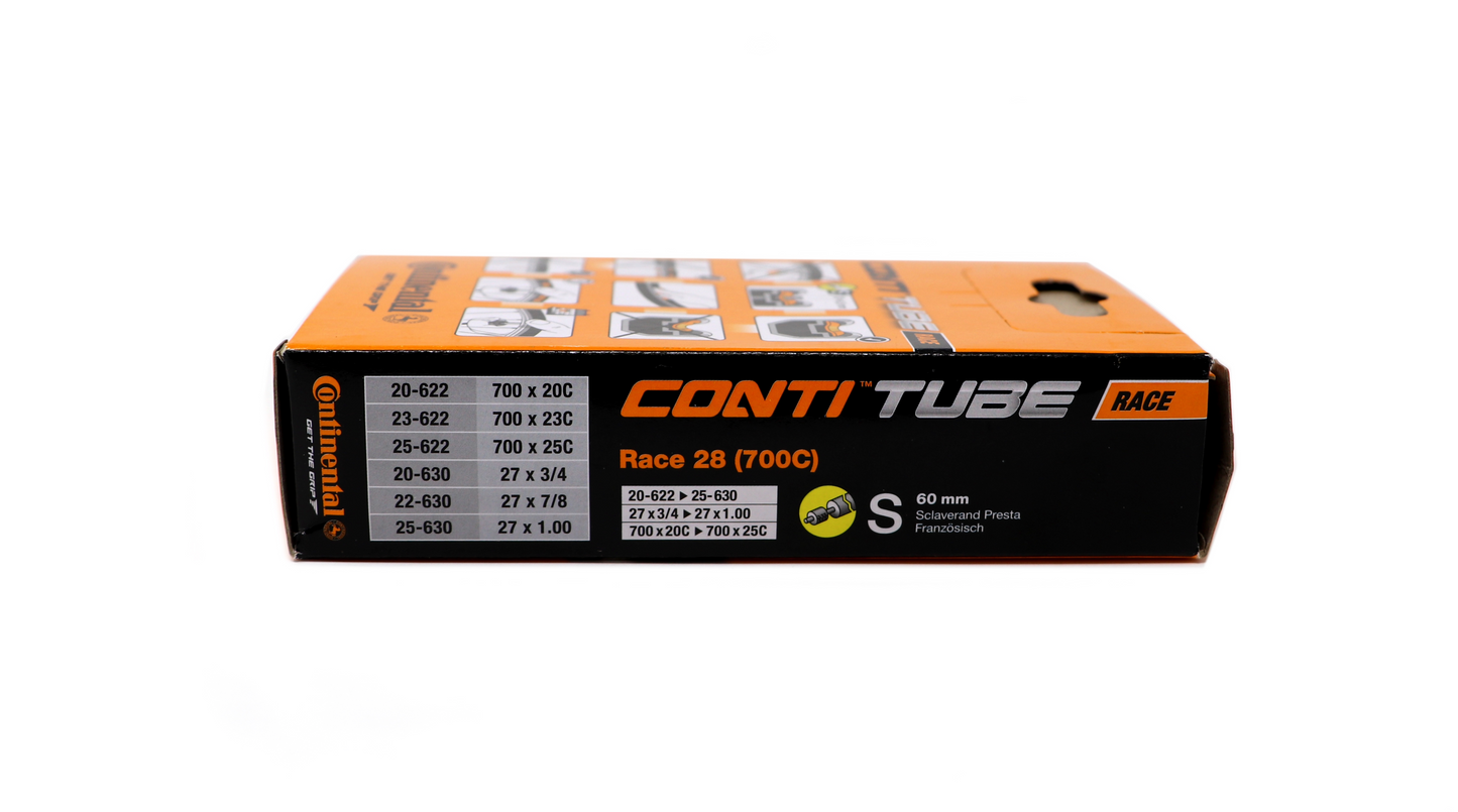 Chambre à air Continental Race 28 (700C) (lot de 2)