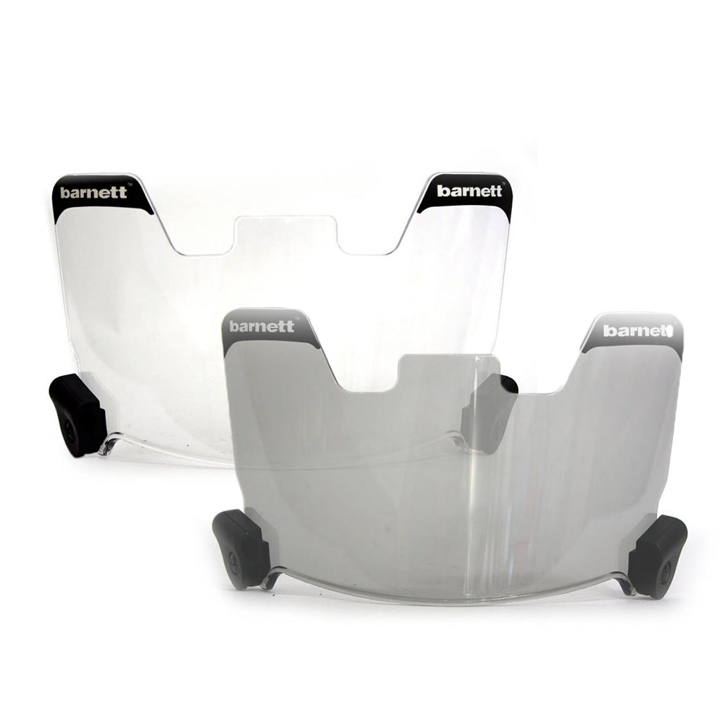 Pack of 2 Barnett Football Eyeshields (Tinted + Clear)