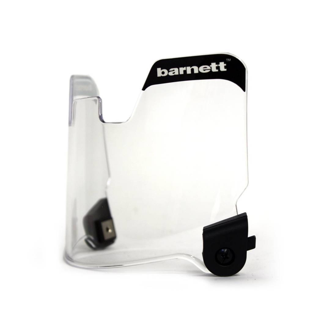 Pack of 2 Barnett Football Eyeshields (Clear + Gold)