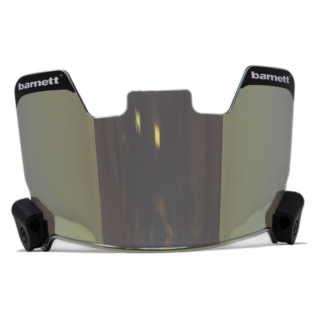 Pack of 2 Barnett Football Eyeshields (Clear + Gold)