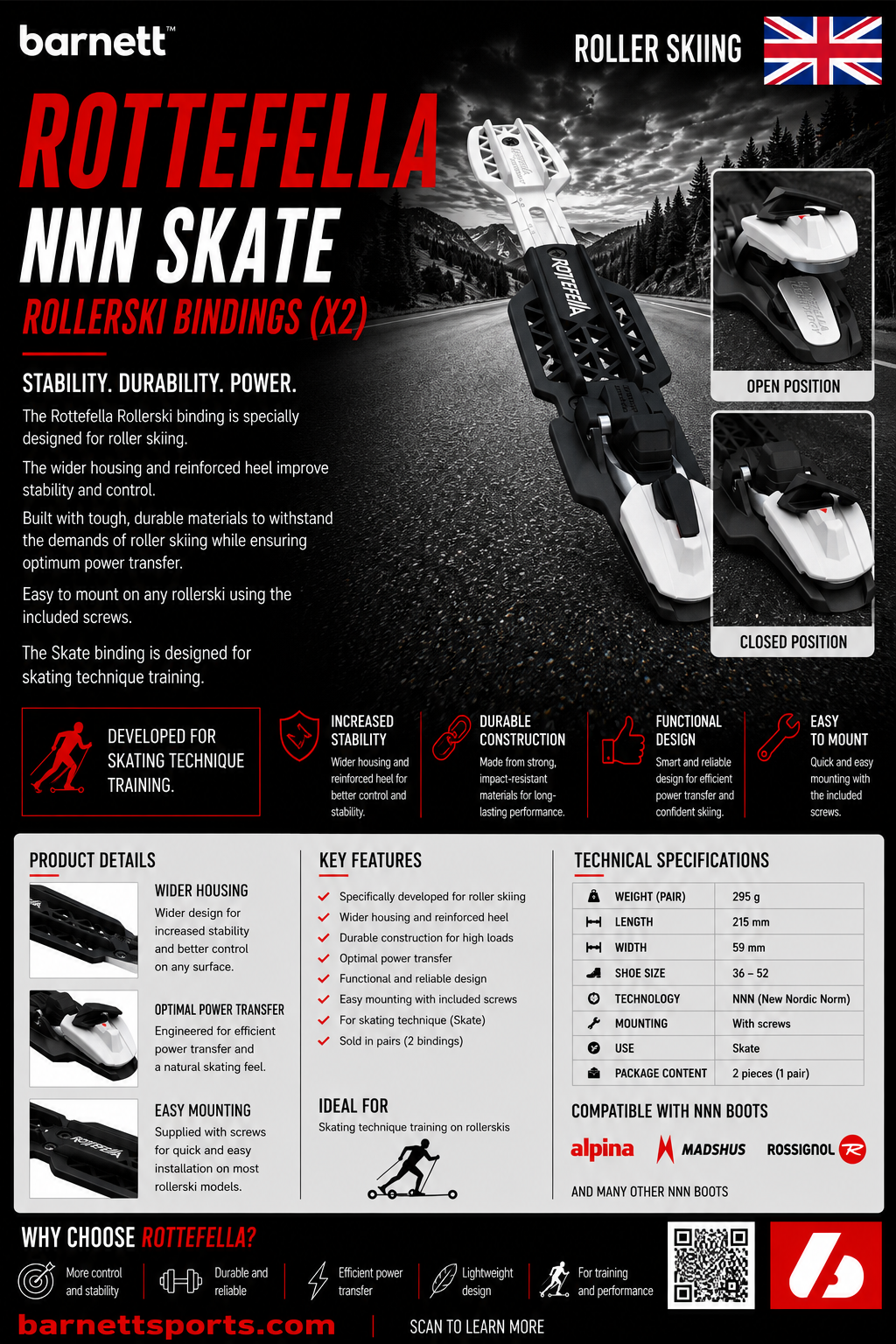 Rottefella Skate Quicklock for IFP