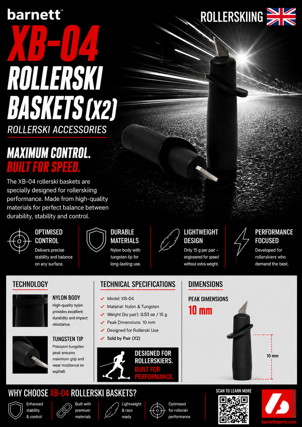 XB-04 Paniers Rollerski (X2)