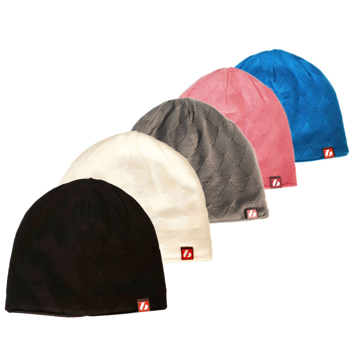 ANTON Winter Head Cap Noir, Bleu, Gris, Rose, Blanc