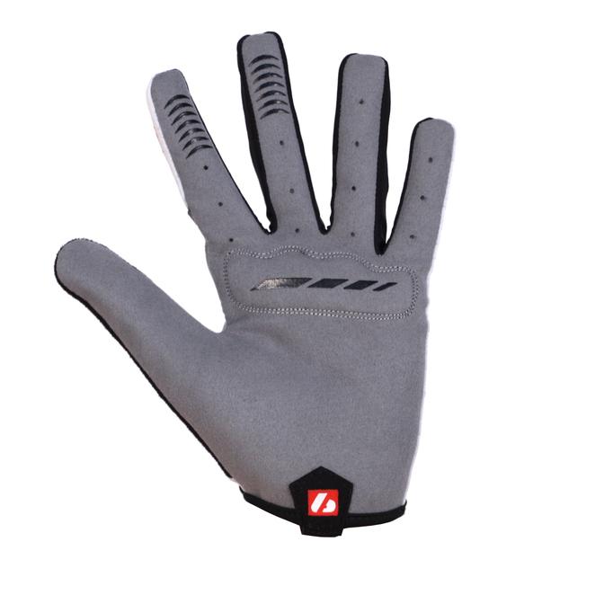 BG-01 Gants vélo longs : Légers, isolants, performants, Blanc. Noir