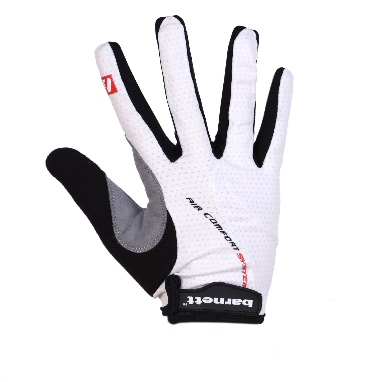 BG-01 Gants vélo longs : Légers, isolants, performants, Blanc. Noir