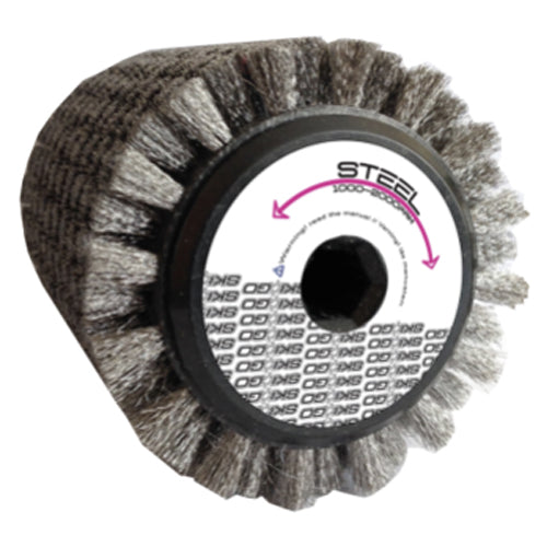 Brosse rotative Acier