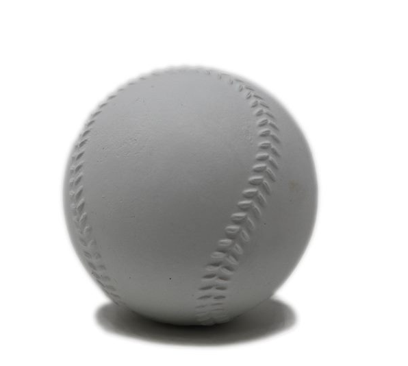 A- 122 balles de baseball pour machine à lancer, grosseur 9'', blanc, 12 morceaux