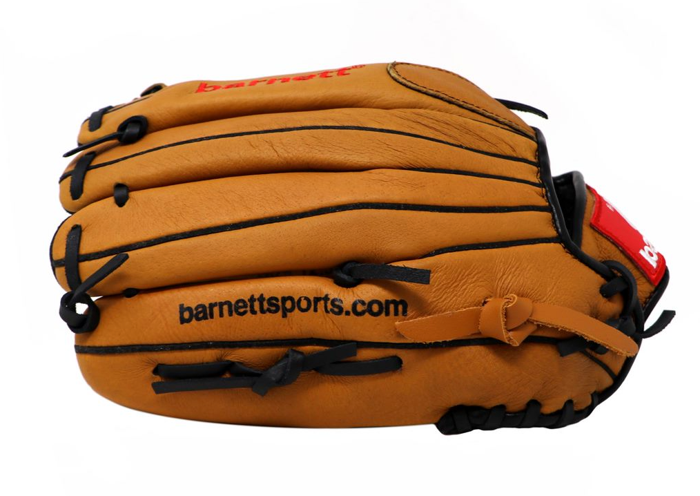 SL-125 Gants de baseball en cuir extérieur, taille 12,5, marron