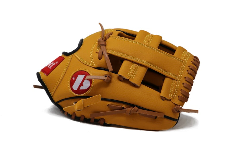 JL-105-gant de baseball, outfilé, taille REG 10,5" marron