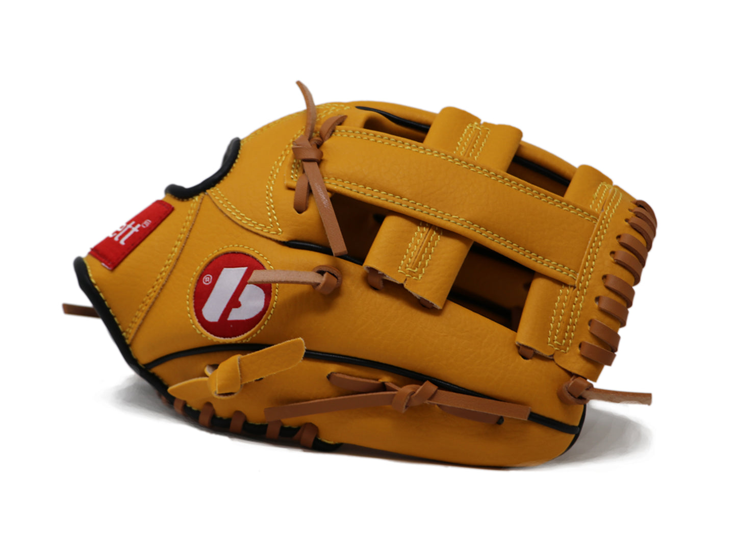 JL-110-gant de baseball, outfilé, taille REG 11" brun TAN
