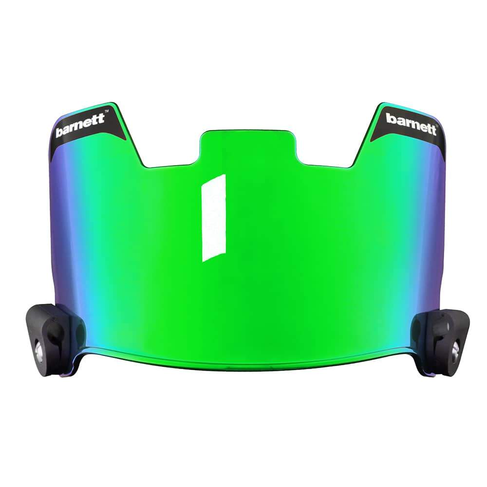 Barnett Football Eyeshield / Visor, eye-shield, Revo Green