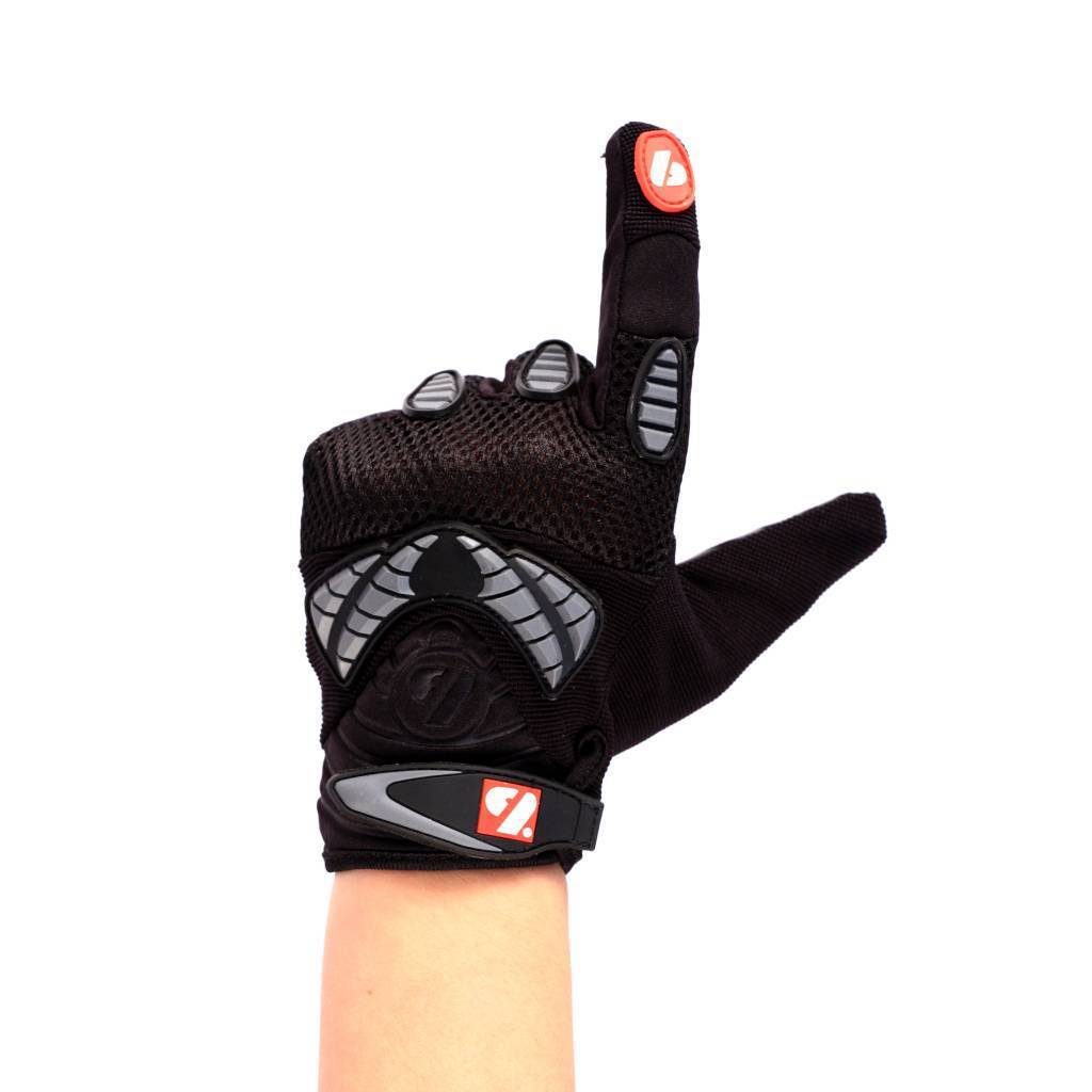 FRG-02 Gants de football receveur nouvelle génération, noirs