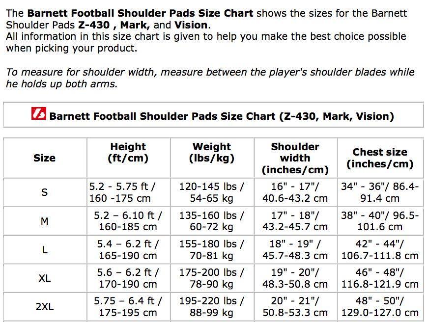 Épaulière de football VISION III, FB-LB-TE-OL-DL