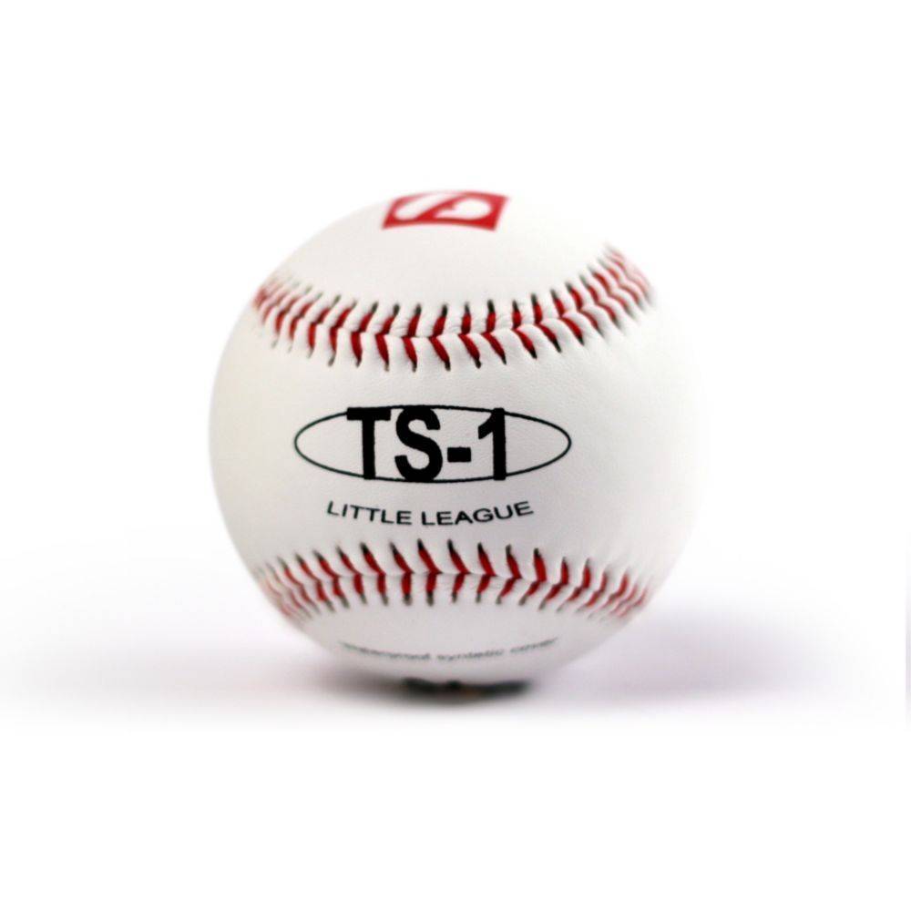TS-1 Balles de baseball d'entraînement taille 9", Blanc, 2 pièces