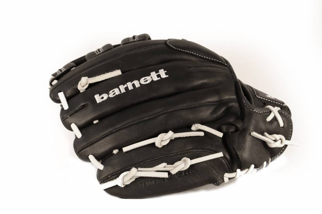 Gant de baseball de compétition GL-130, cuir véritable 13, champ extérieur, noir