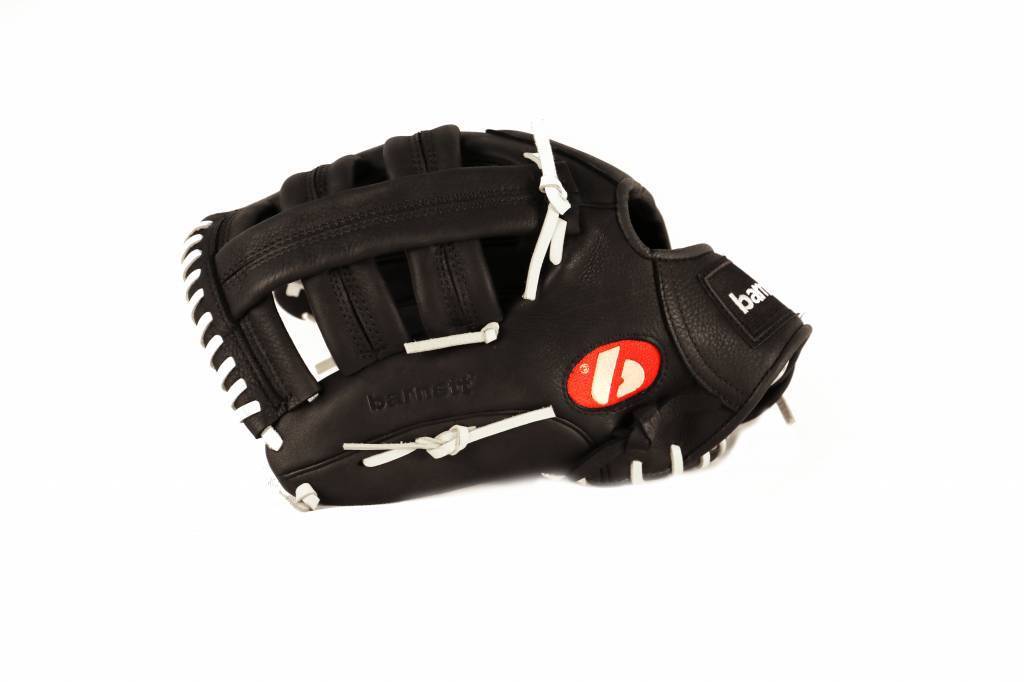 Gant de baseball de compétition GL-130, cuir véritable 13, champ extérieur, noir